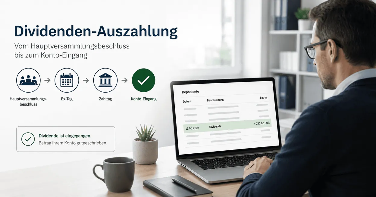 Dividendenauszahlung Titelbild