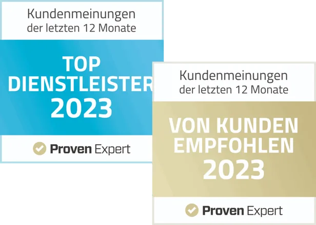 ProvenExpert Top-Dienstleister 2023