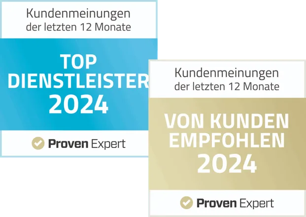 ProvenExpert Top-Dienstleister 2024