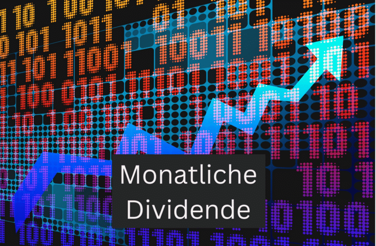 Welche Aktien Zahlen Monatliche Dividende Welche Aktien zahlen monatlich Dividende? - Liste mit 7 Unternehmen