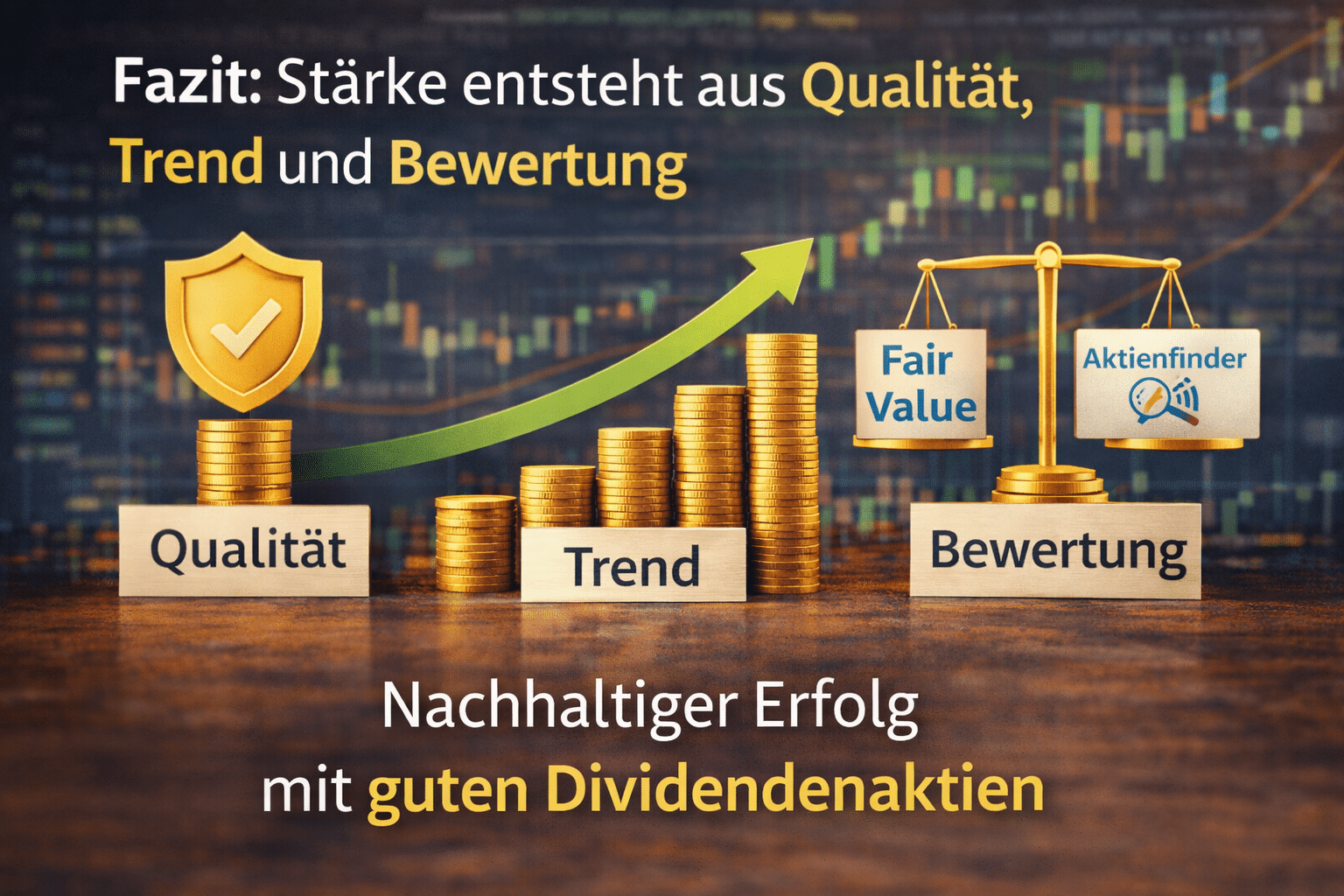 Fazit Dividendenaktien auswählen