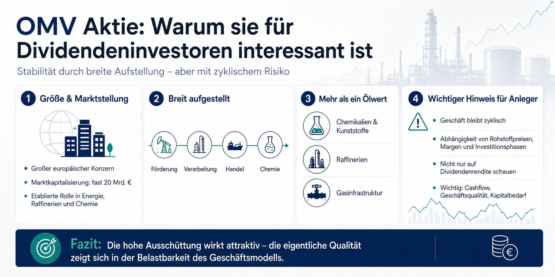 OMV Aktie Geschäftsmodell