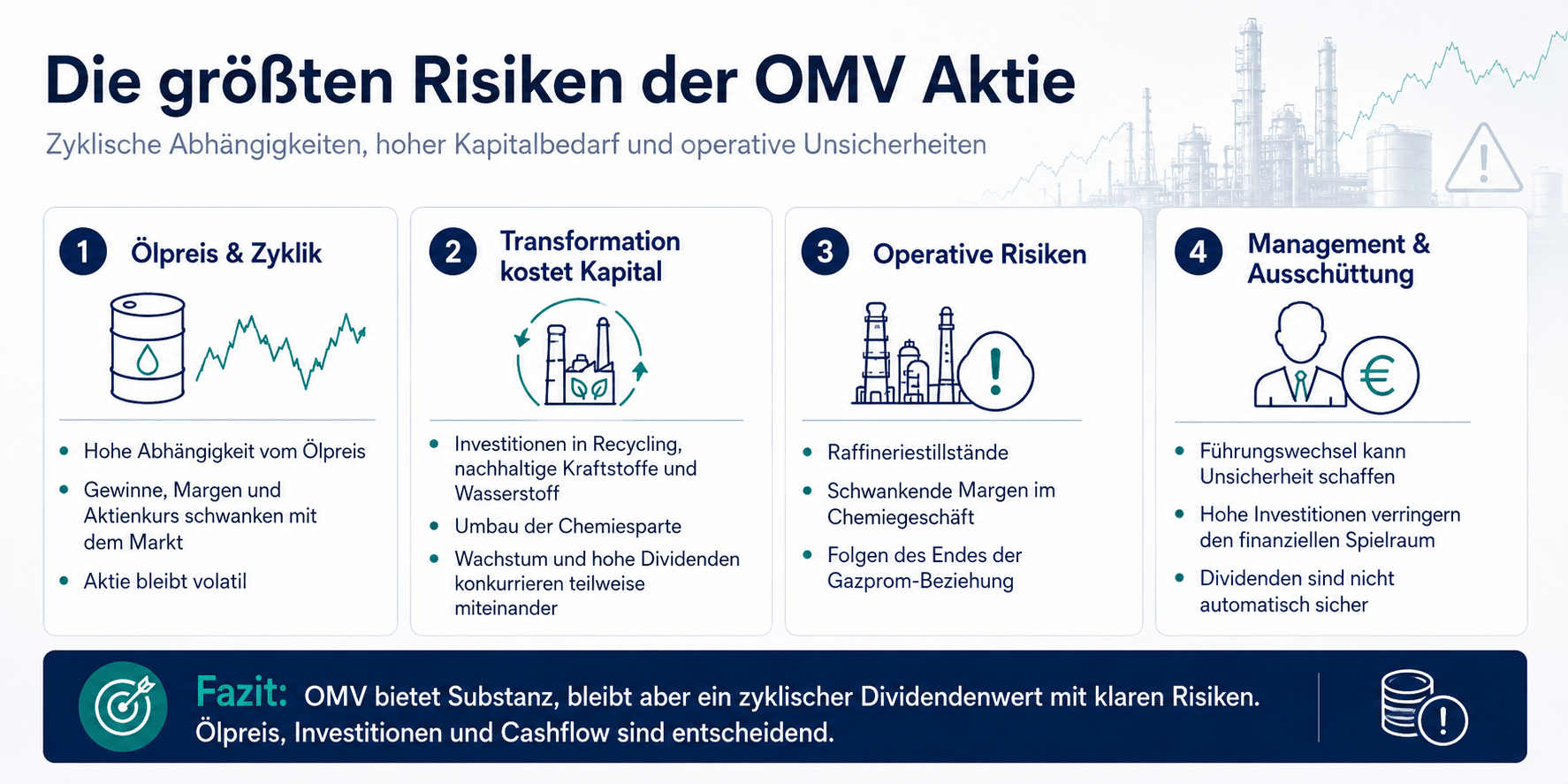 OMV Aktie Risiken