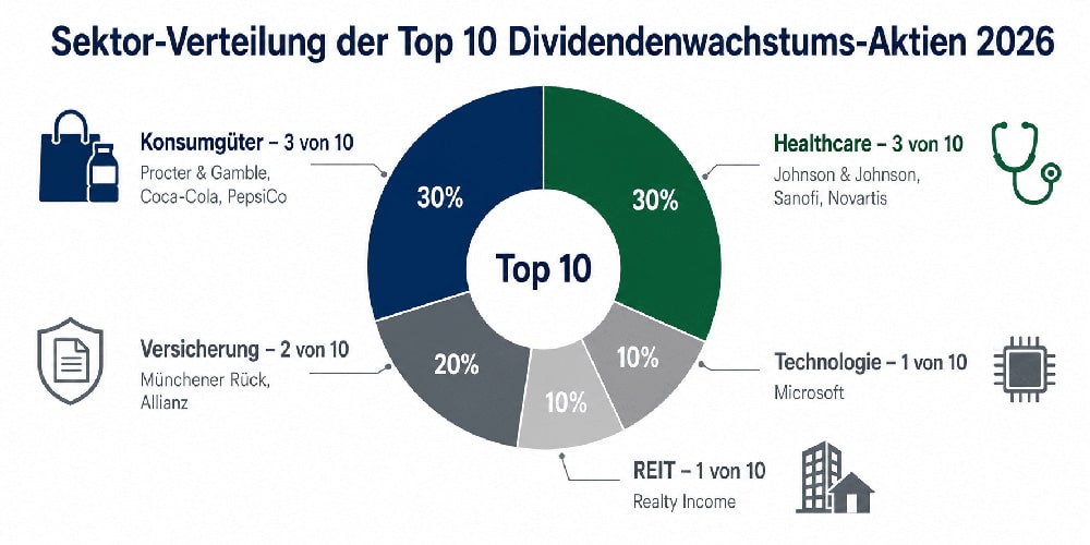 Dividendenwachstum Sektoren
