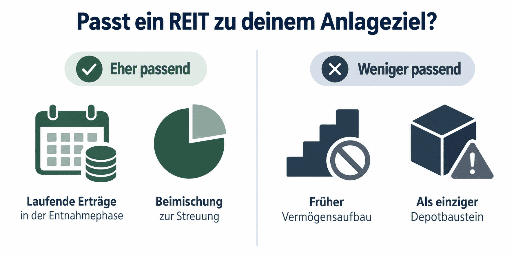 REIT Anlageziel