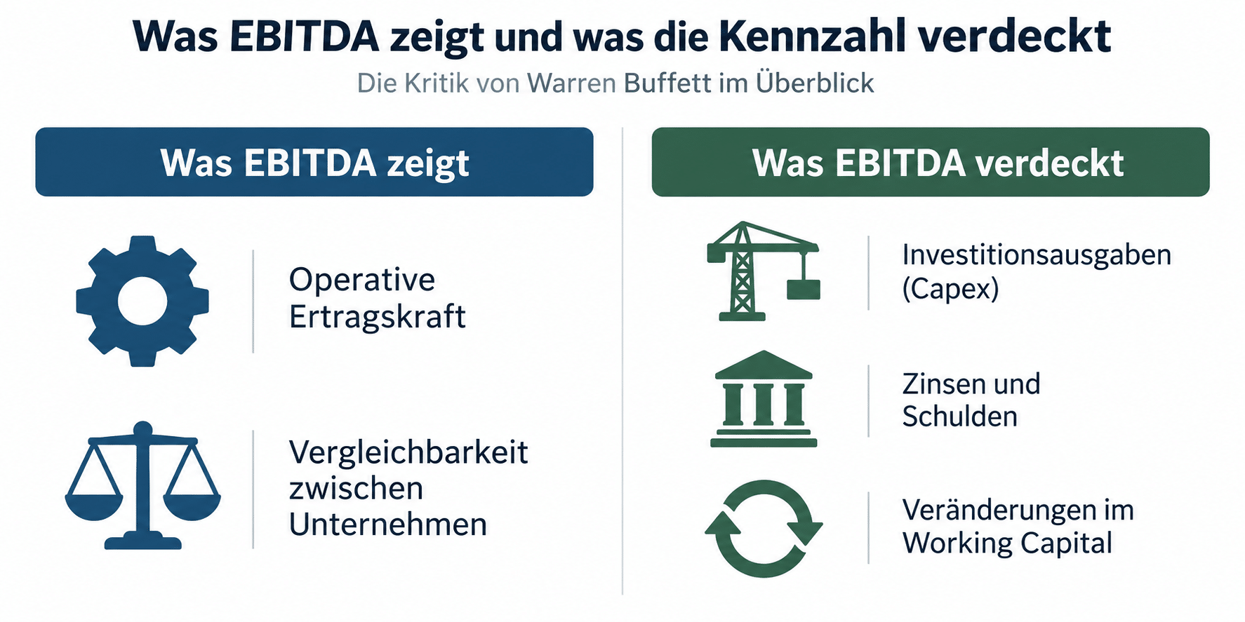 EBITDA verdecken